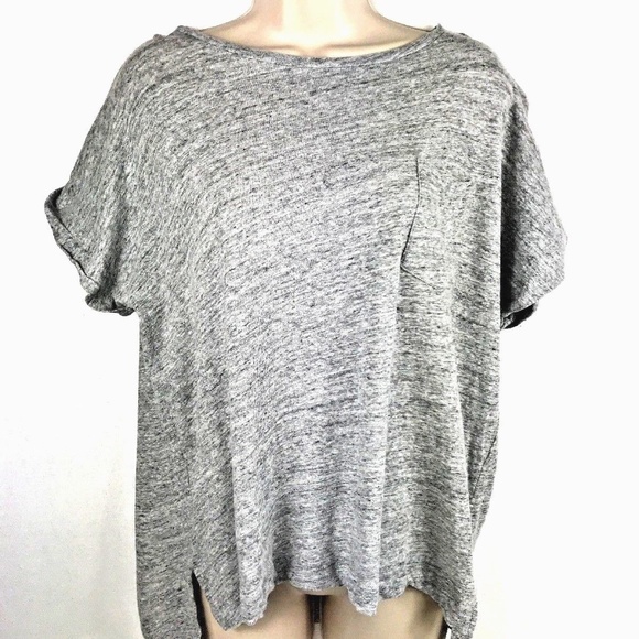 Vinyard Vines Heathered Linen Blend Roll SS Shirt - Picture 3 of 6